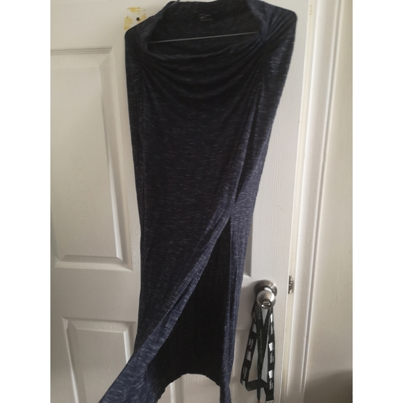 Fitted a-line maxi skirt - Gap - Picture 2 of 3
